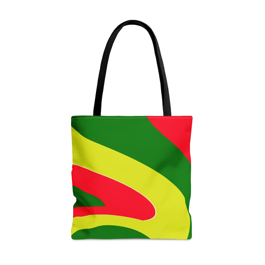 Ethiopian Flag Colors Tote Bag