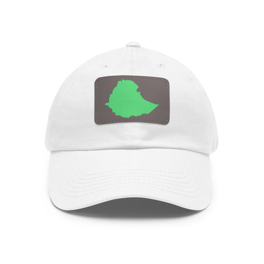 Green Ethiopian Map Hat