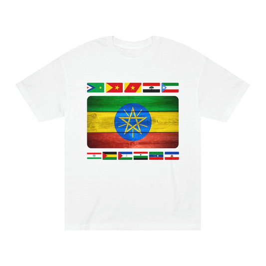 Unity of Ethiopia Regional Flags T-Shirt